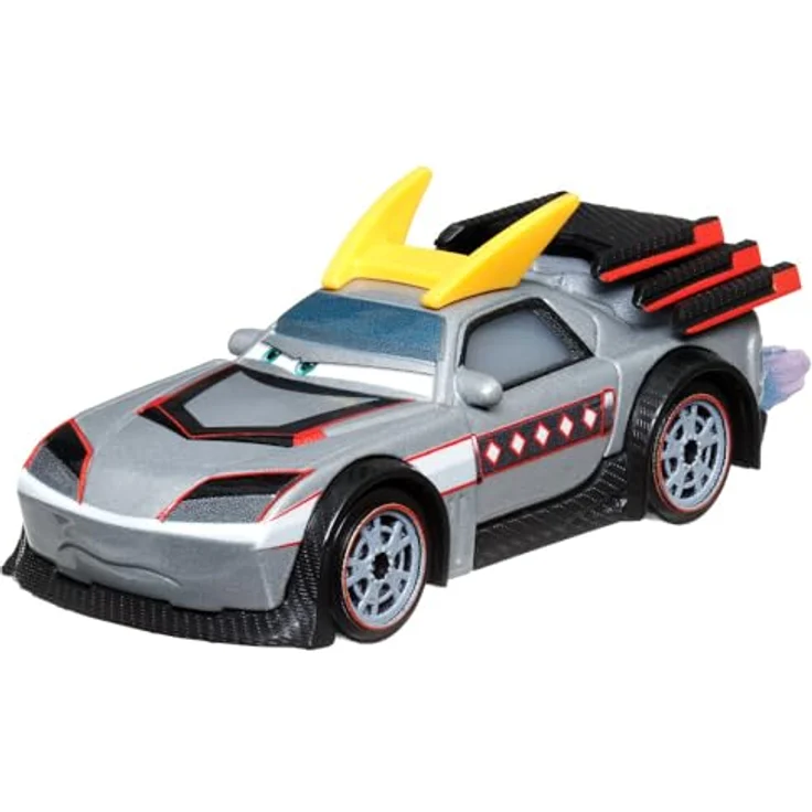 Disney Cars Spielzeug-Rennwagen Kabuto HKY56 1:55 Autos Mattel Metall Druckguss – Cast 1:55 Auto, Tokyo Mater, geeignet ab 3 Jahren – Bild 2