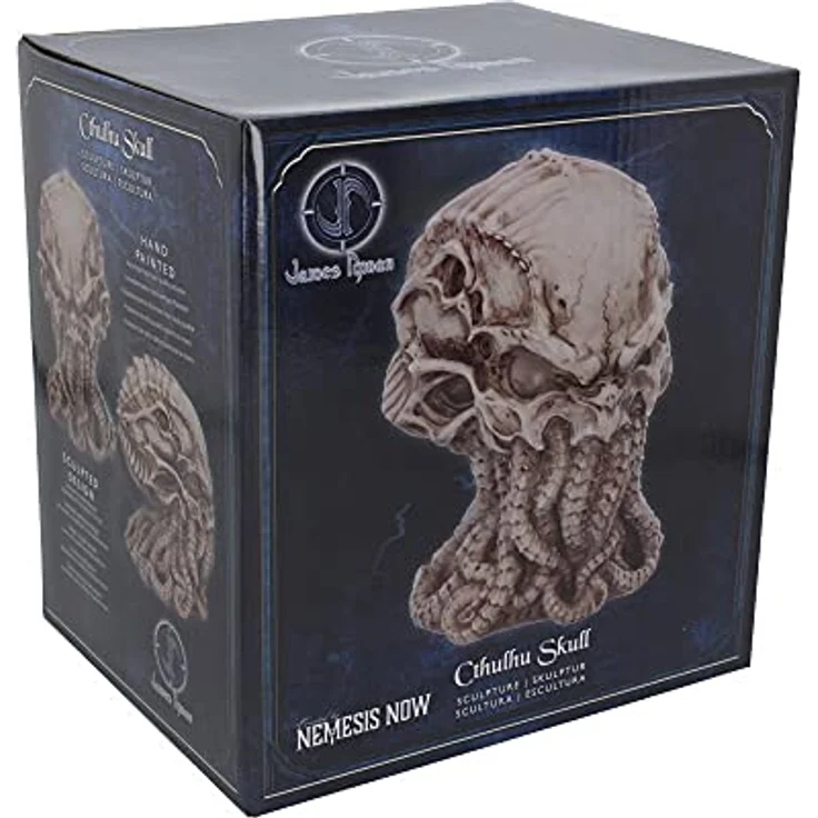 Nemesis Now Cthulhu Figur Skull, 20 cm handbemalt aus Resin, offiziell lizenziert – Bild 7