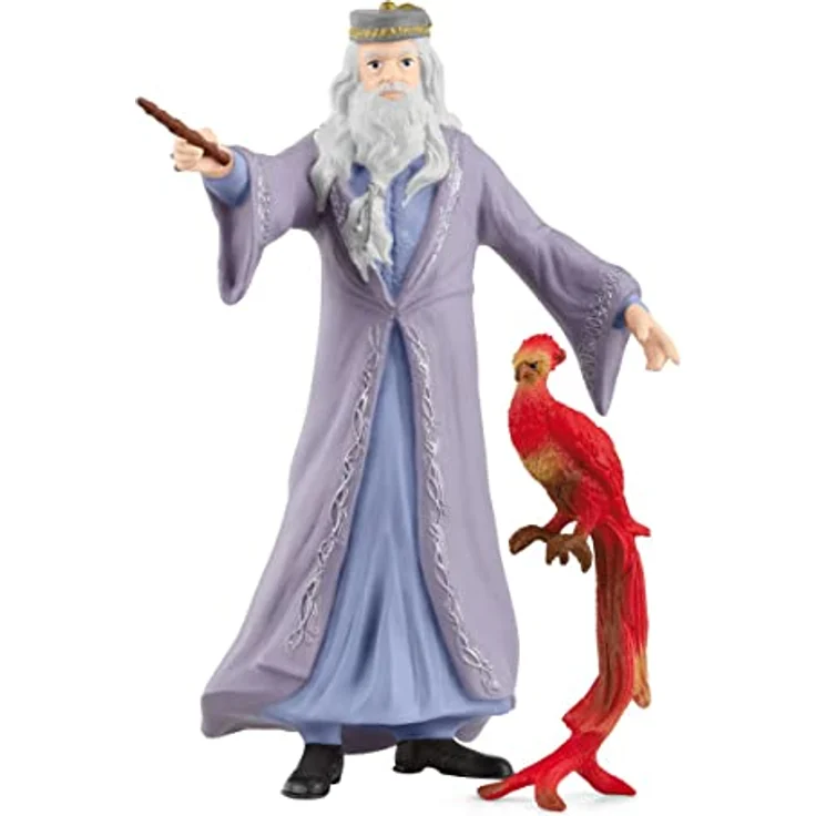 schleich 42637 Dumbledore & Fawkes, ab 6 Jahren, WIZARDING WORLD - Spielfigur, 11 x 4 x 12 cm - Preisvergleich – Bild 4