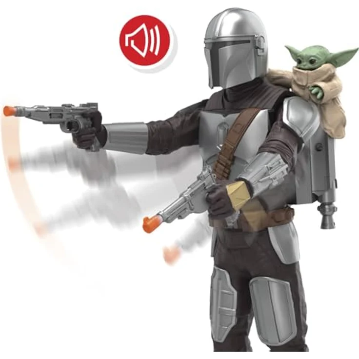 Hasbro SW The Mandalorian & Grogu, 27,9 cm Sammelfigur mit Soundeffekten und Zubehör – Bild 5