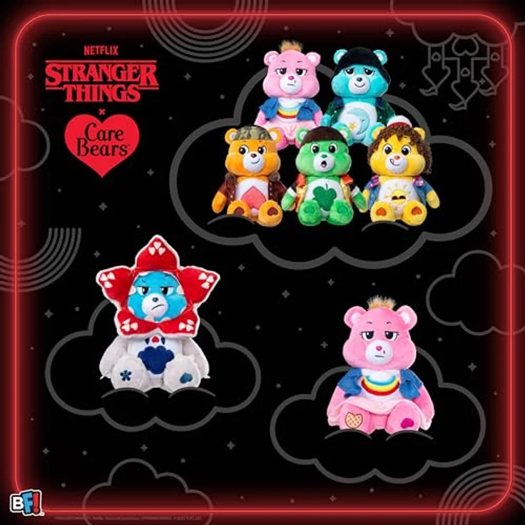Troetelbeertjes Care Bears Plüsch Tenderheart Bear 22cm, Limited Edition mit detailliertem Belly Badge-Design, weich und kuschelig – Bild 8