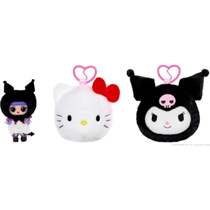 MGA LOL Surprise Hello Kitty Plüsch mit 2-in-1 Überraschungseffekt, inkl. Püppchen und Zubehör, sortierte Charaktere – Bild 7