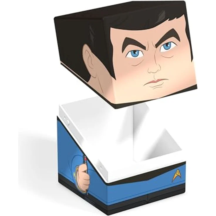 Ultimate Guard Squaroes Squaroe Star Trek: The Original Series ST013 - Dr. McCoy, Deckbox für bis zu 100 doppelhüllige Sammelkarten, offizielles Lizenzprodukt – Bild 5