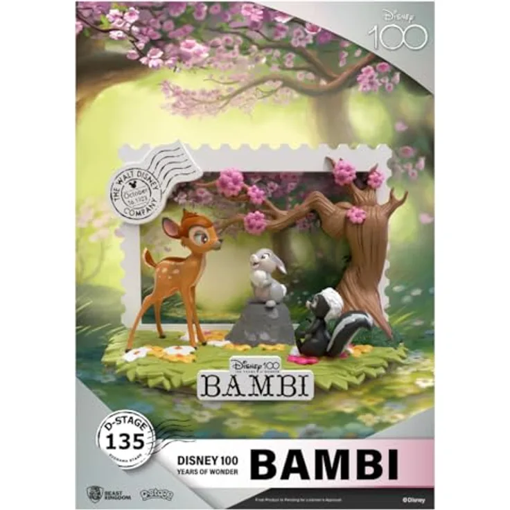 Disney 100th Anniversary D-Stage PVC Diorama Bambi 12 cm