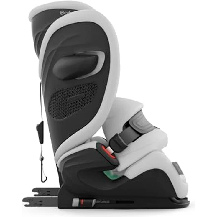 Cybex Pallas G3, 2-in-1 Kindersitz für 15 Monate bis 12 Jahre, Fog Grey, 25% weniger Nackenverletzungen, einfache Handhabung, Komfort & Sicherheit – Bild 7