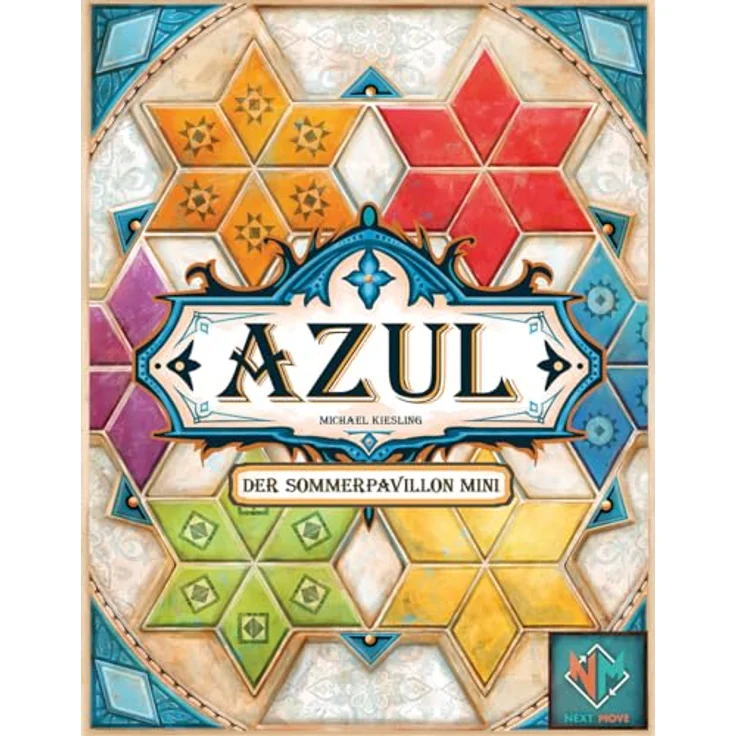 Next Move Games Azul: Der Sommerpavillon Mini, Familienspiel für 2-4 Spieler, ab 8 Jahren, 30-45 Minuten Spielzeit, in deutscher Sprache – Bild 2