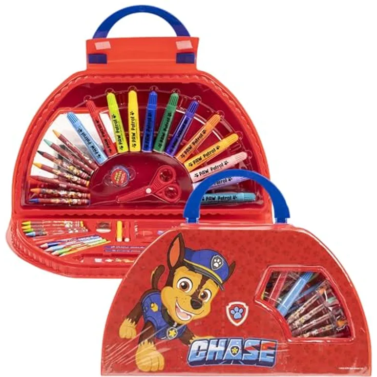 PAW PATROL Kreativset Malpaket, inklusive Malset für Kinder mit Lieblingscharakteren, ideal für unterwegs