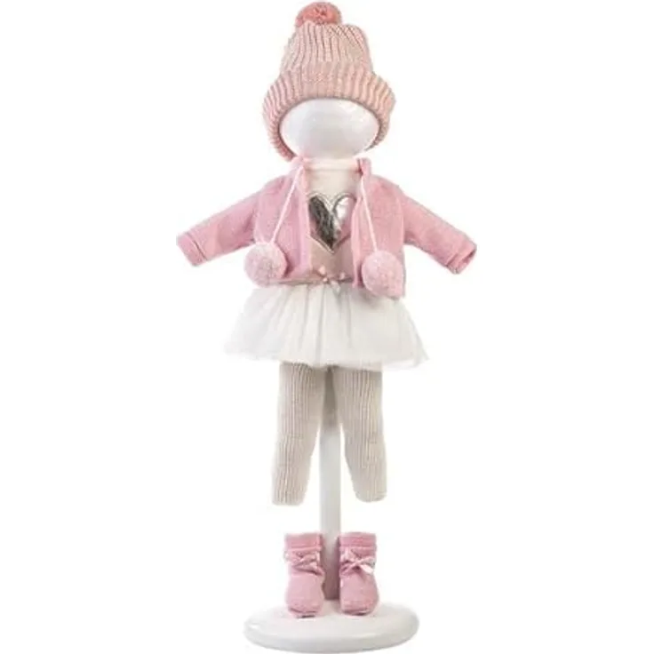 Llorens Puppenkleidung für 35cm Puppen, Kleiderset Tütü weiß, Puppenzubehör, 1095358