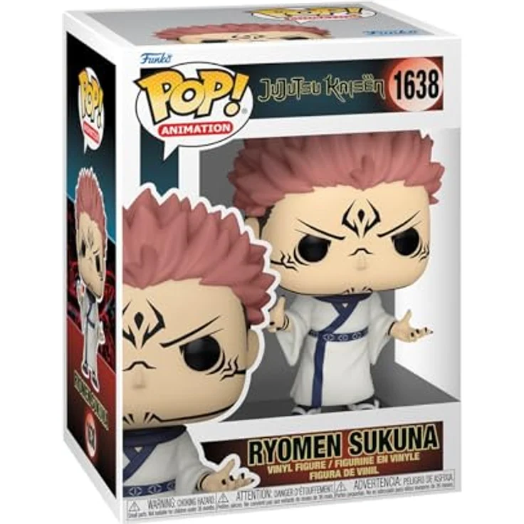 Funko Pop! Animation: JJK - Sukuna - Jujutsu Kaisen - Vinyl-Sammelfigur - 9,5 cm - Geschenkidee - Offizielle Handelswaren - Anime Fans - Modellfigur Für Sammler – Bild 1