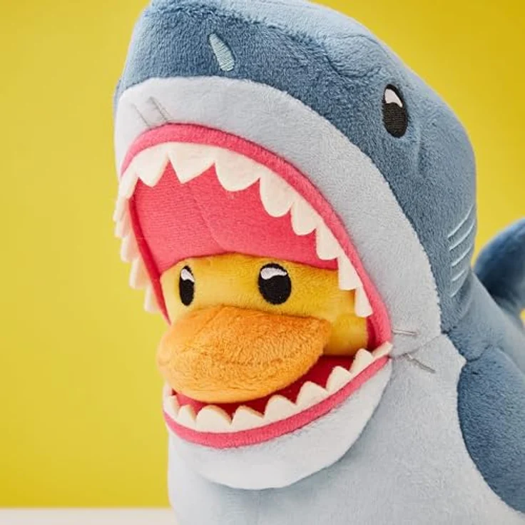 TUBBZ Bruce Plüsch-Gummiente, offizielles Jaws Merchandise, 20cm, Maschinenwaschbar, ideal für Sammler und Fans – Bild 4