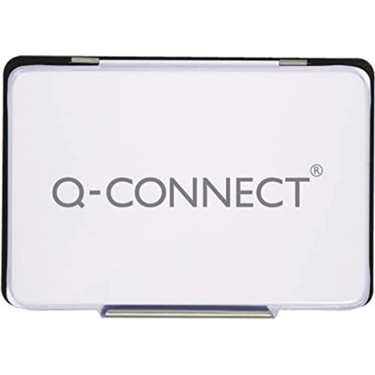 Q-Connect KF16316 Stempelkissen, rot, 9 x 5,5 cm im Metalletui, vorgetränkt – Bild 7