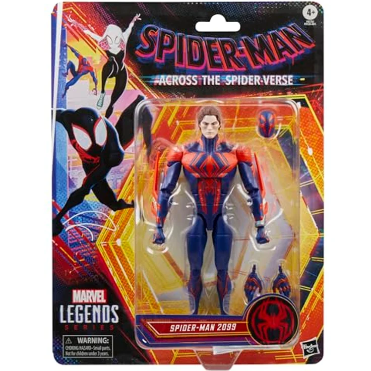 Marvel Legends Series Spider-Man 2099, Action-Sammelfigur mit mehr als 20 Bewegungspunkten, 15 cm, inspiriert von Spider-Man: Across The Spider-Verse – Bild 2