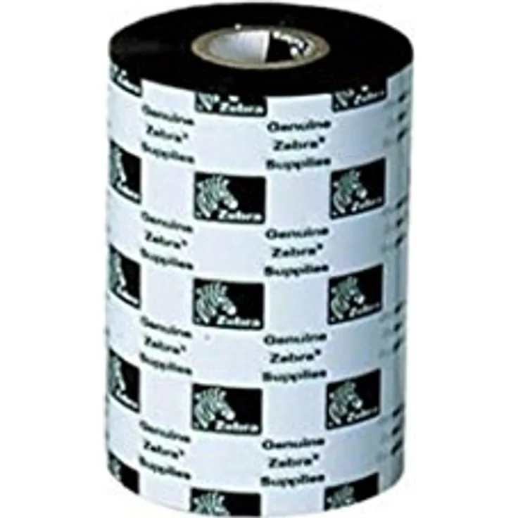 ZEBRA 05095GS11007 - Ribbon 5095 Resin 110MM Box - 5095 Resin Ribbon, 110mm x 74m, Core-12.7mm, 12 Rolls/Box, for G-Series, TLP284x/TLP384x, TLP274x/264x, T402, R402 and R-2844Z Desktop Printers