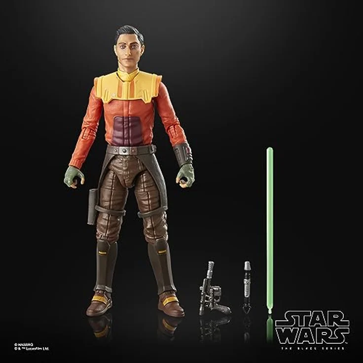 Star Wars The Black Series Ezra Bridger (Lothal), Action-Figur Ahsoka mit Lichtschwert und Blaster, 15 cm – Bild 2