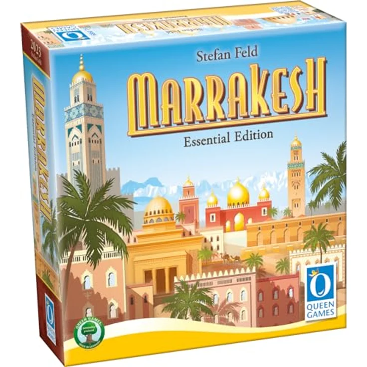 Queen Games Marrakesh Essential EN, Brettspiel mit strategischen Elementen – Bild 1