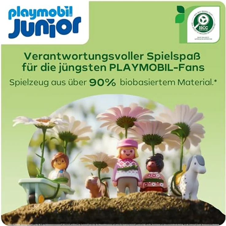 PLAYMOBIL JUNIOR & Disney Peter Pans Piratenschiff, nachhaltiges Spielzeug aus 90% biobasiertem Kunststoff, ab 1 Jahr, Fördert Motorik & Rollenspiel, mit Figuren & Zubehör, 71769 – Bild 5