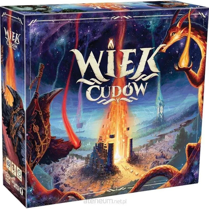 Galakta Age of Wonders GALAKTA, Brettspiel über Götter und Zivilisationen, strategische Entwicklung und Punktesystem