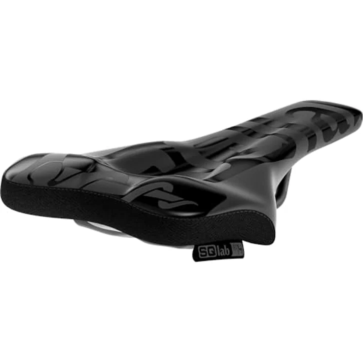 SQlab 6OX Ergowave Active 2.1 Team Edition, MTB Gravity & E-Performance Fahrradsattel - Neue ERGOWAVE Form, zusätzliches Grip Material, Unisex - Schwarz – Bild 5