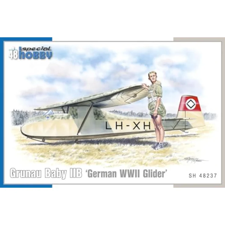 Special Hobby Sprue Brothers 1:48 Grunau Baby IIB 'Deutscher WWII Segelflugzeug', SPH48237, Modellflugzeug in 1:48 Maßstab – Bild 1