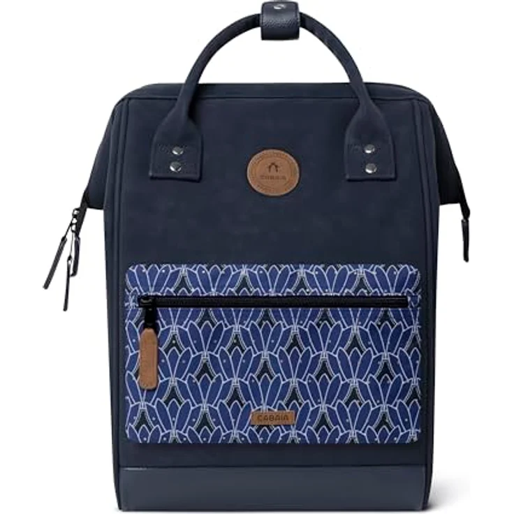 Cabaia Adventurer Nubuck Medium Kinderrucksack, 38 cm, blau, 100% Polyester, optimal für den Kindergarten – Bild 6