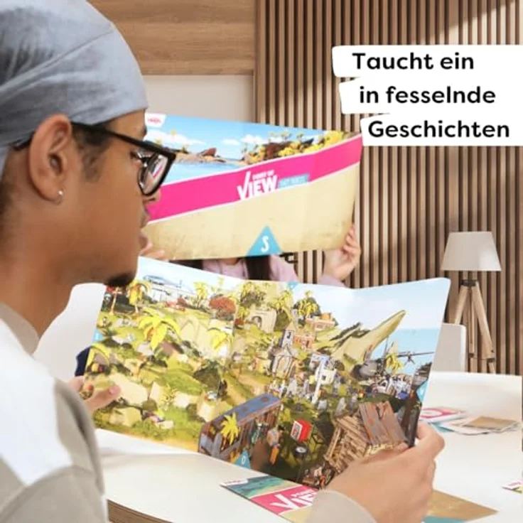 HABA Point of View: Lost Places Brettspiel - Gemeinsam Rätsel lösen - Ab 10 Jahren – Bild 3