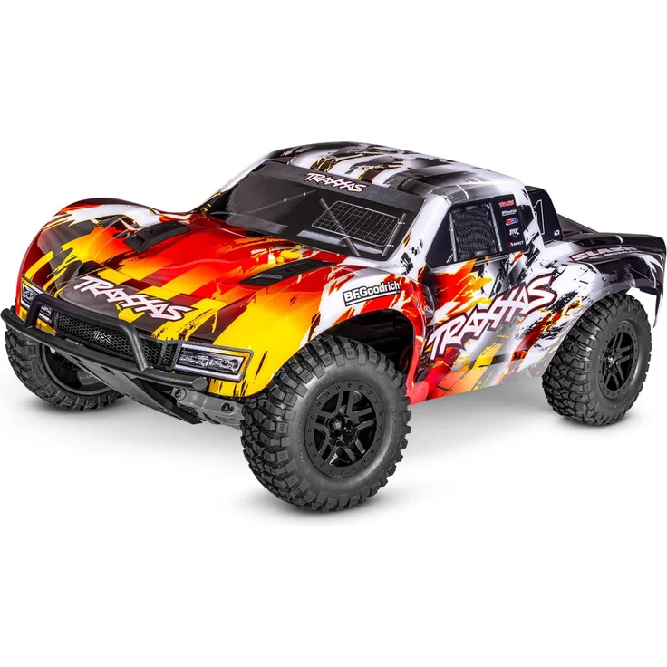 Traxxas Slash 1/10 2WD Short-Course Truck, Rot, VX3 Brushless, Geschwindigkeiten bis über 80 km/h, RTR