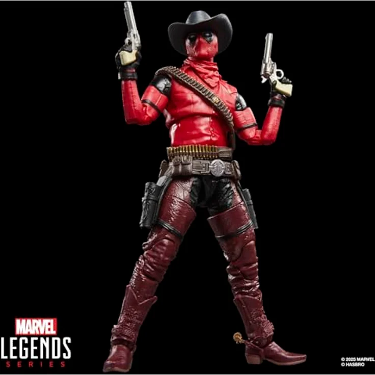 Marvel Legends Series Cowboypool, Action-Figur 15 cm mit 7 Accessoires und über 20 Bewegungspunkten, inspiriert von Deadpool & Wolverine – Bild 4