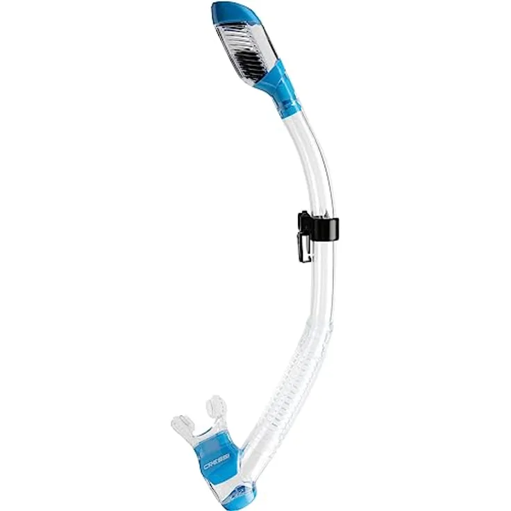 Cressi Schnorchel Ultra Dry, clear/azure, 40 x 10 x 4 cm, ES259062