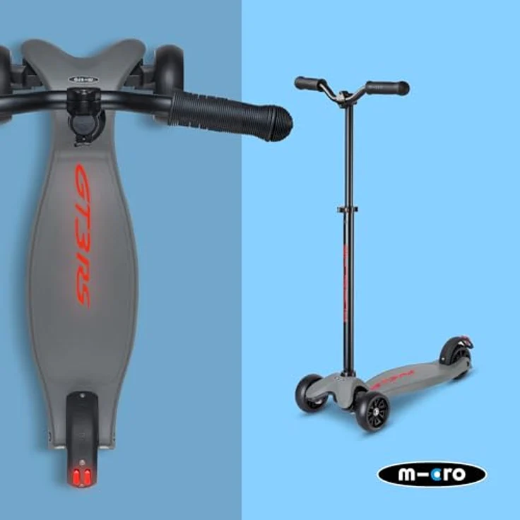 Micro Dreiradscooter Micro Kickboard Deluxe by Porsche, hochwertige Mikromobilität mit Schweizer Präzision und deutscher Ingenieurskunst – Bild 4