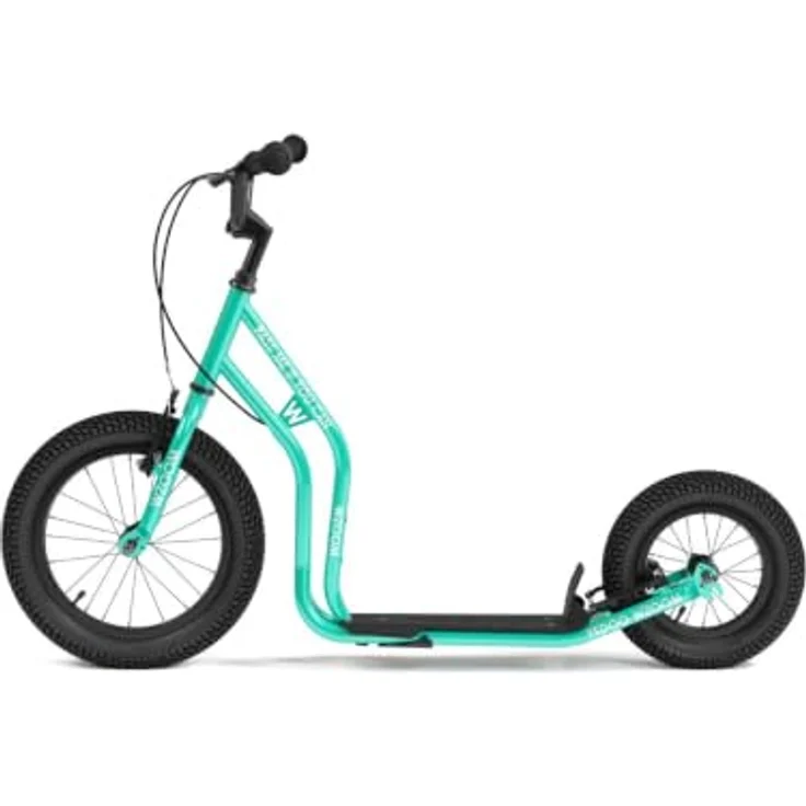 Yedoo Wzoom Y40 Kinder Tretroller, höhenverstellbar, 16/12 Zoll Luftreifen, für Kinder ab 6 Jahren, türkis – Bild 3
