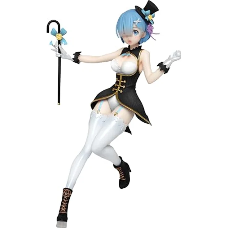 Taito Re:Zero Starting Life in Another World Precious Figure - Rem (Magician Ver.) Renewal Edition, Sammelfigur mit Standfuß, offizielles Lizenzprodukt – Bild 1