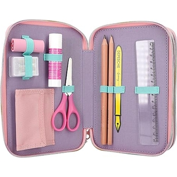 BetterJonny Plüsch-Federmäppchen Set – Süße Panda-Motive, Weich & Kuschelig | Perfekt Für Schule, Reise Oder Als Geschenk