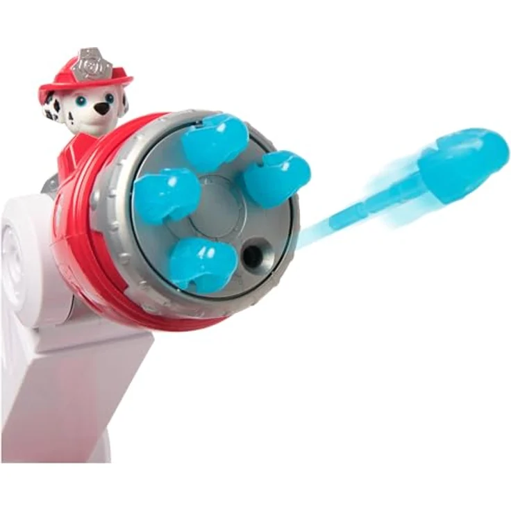 Spin Master Paw Patrol-Fire Rescue-Deluxe Feuerwehr, Spielzeugauto, lizenziertes Feuerwehrfahrzeug, bunt, 13,34 cm hoch – Bild 3