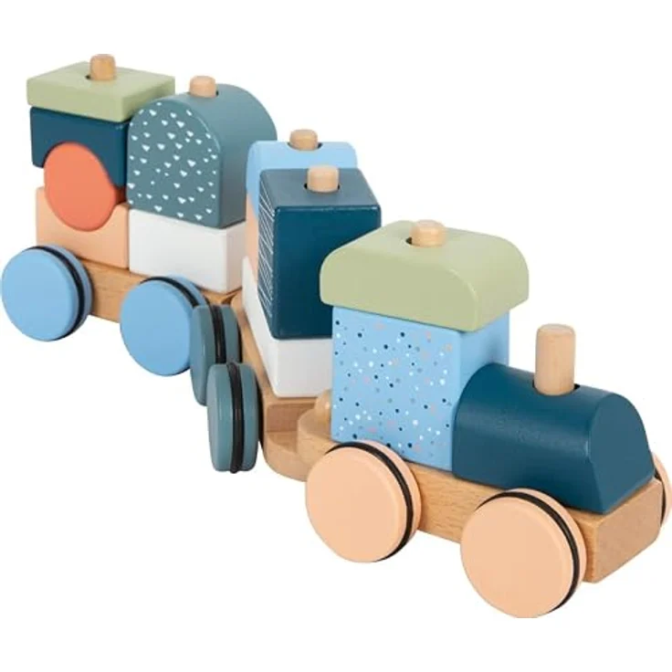 Small Foot Spielzeug-Zug Arctic, aus Holz, FSC®- schützt Wald - weltweit, zarte Trendfarben – Bild 8