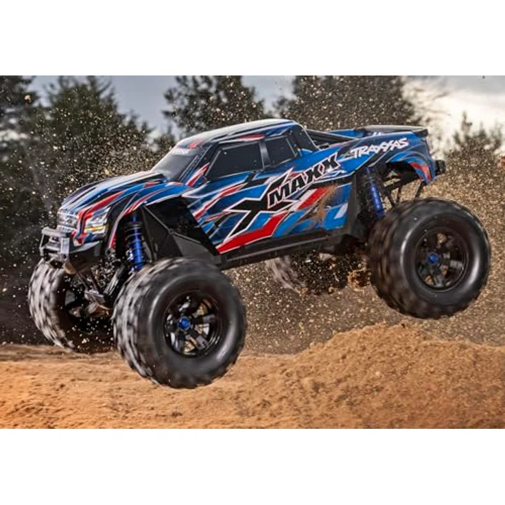 Traxxas X-MAXX 8S ESC Belted, Ganzmetall-Antrieb, Cliplose Karosseriemontage, Riemenreifen – Bild 4