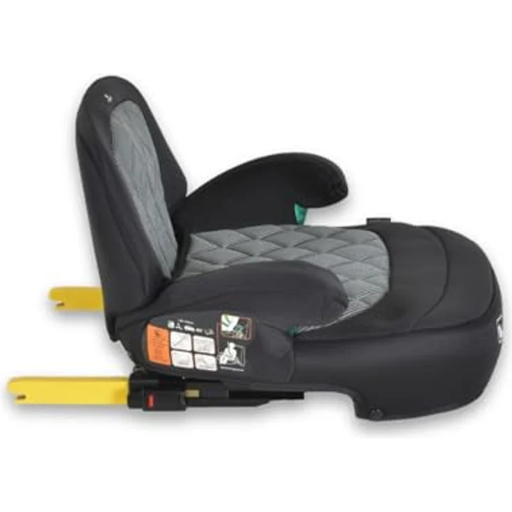 Cangaroo Sitzerhöhung Jax i-Size Gruppe 3, Isofix, Top Tether, 125-150 cm, ab 4 bis 12 Jahre, ergonomisches Design, abnehmbarer und waschbarer Bezug – Bild 6