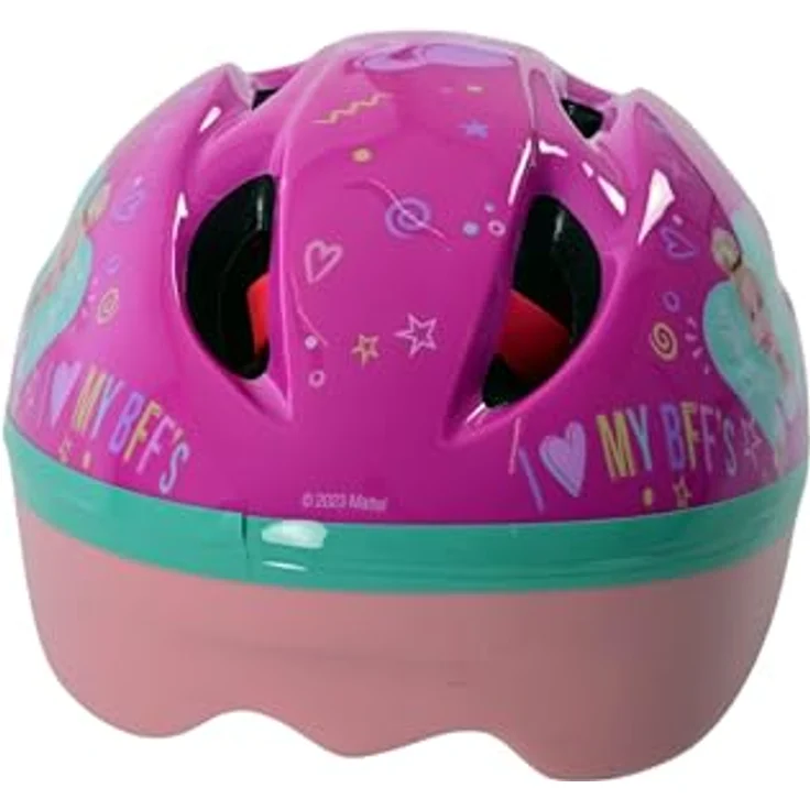 Volare Barbie Fahrradhelm Kinder | Kinderhelm 3 Jahre | Gr. 52-56 | 220g Leicht | TÜV/GS & CE EN 1078 Zertifizierung – Bild 5