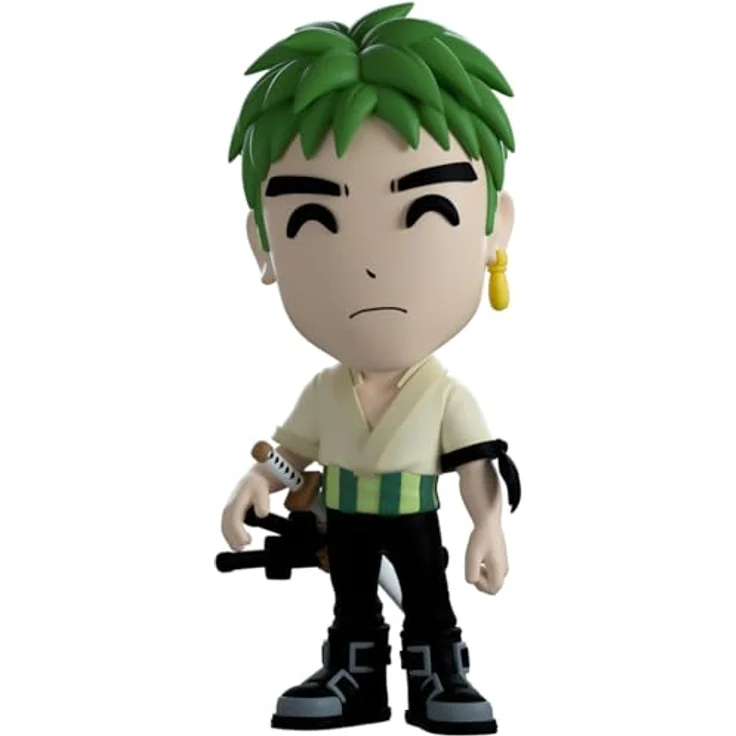 Youtooz One Piece: Zoro Vinyl-Figur, mehrfarbig mit Schwertkämpfer-Motiv – Bild 3