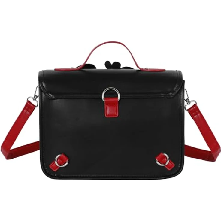 Karactermania Kindergartenrucksack MINNIE - Heady, umwandelbare Schulter- und Rucksacktasche mit Reißverschluss und Magnetverschluss, Mehrfarbig, 26x20x11 cm – Bild 3