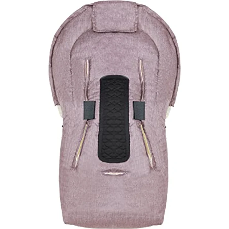 Lammfell-Fußsack OSLO für Babywanne von WERNER CHRIST BABY – universal Winterfußsack aus medizinischem Fell, für Tragetasche, Babyschale & Kinderwagen, in rot, blau, braun, schwarz, rosa, grau (Rosé) - Preisvergleich – Bild 2
