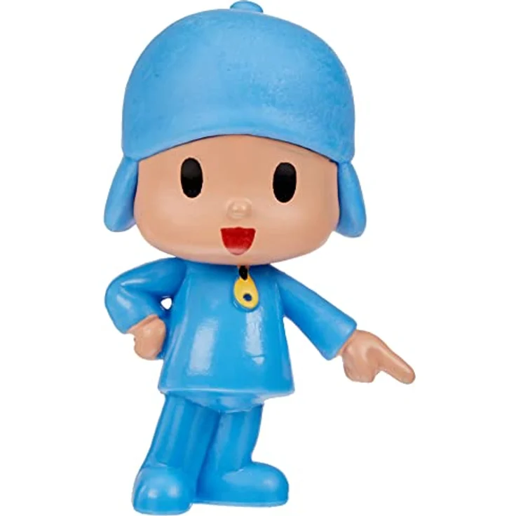 Comansi Pocoyo Minifigur, handbemalt, 7 cm hoch, PVC-frei, offiziell lizenziert – Bild 1