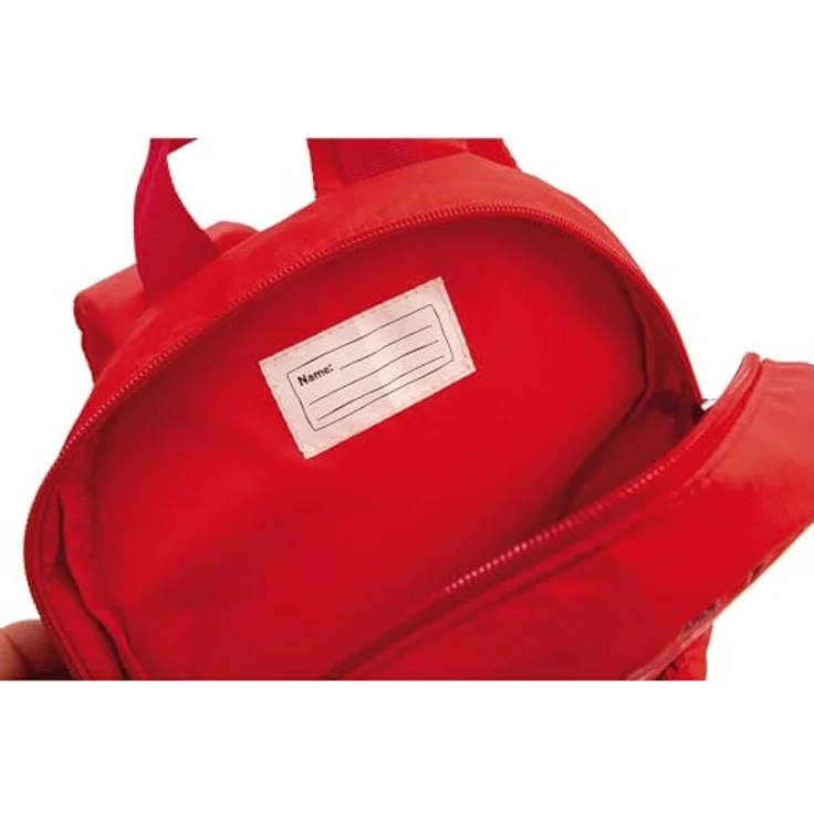 NICI 61617 Kindergartenrucksack mit Plüschtier, 21x26cm, FC Bayern München – Bild 5