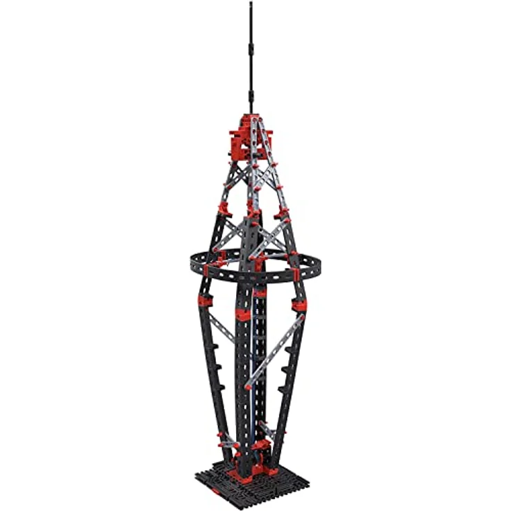 fischertechnik 564071 PROFI Statics-der Architektur Baukasten für Statik Grundlagen, Schwarz, 32 x 8 x 23 cm - Modellbau Zubehör für angehende Architekten und Ingenieure – Bild 5