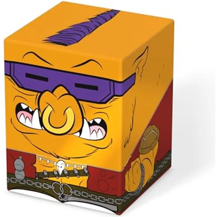 Squaroes Teenage Mutant Ninja Turtles™ NT011 Bebop, Sammelbox für bis zu 100 Spielkarten, umweltfreundlich aus 78% erneuerbaren Rohstoffen – Bild 2