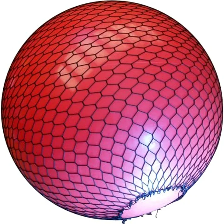 Sport-Thieme Ballnetz, Balltrage- und Aufbewahrungsnetz für Bälle bis ø 120 cm, mit 2 Zugkordeln – Bild 3