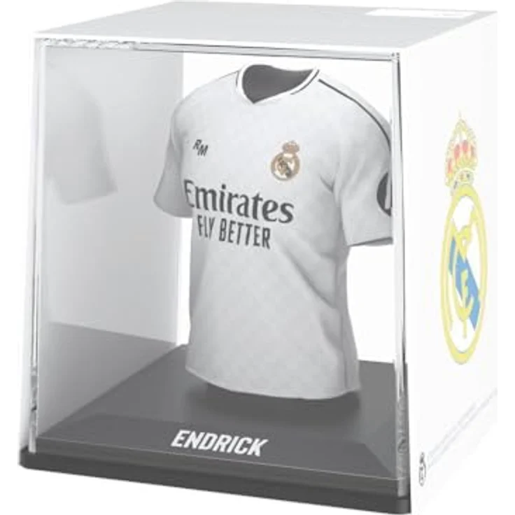 Banbotoys Real Madrid Endrick Mini-T-Shirt-Figur, 9,5 cm hoch, umweltfreundliche Materialien – Bild 3