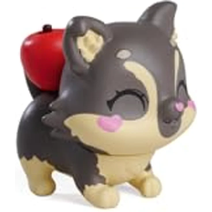 Simba Kawaii Pups Sammelfigur, Hündchen (4,5 cm) mit Mini-Lebensmittel & Sammelkarte, Überraschungsbecher, 18-Fach sortiert, ab 3 Jahren – Bild 4