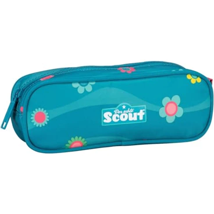 SCOUT Alpha Set 4-teilig Little Flowers, Schulranzen mit reflektierenden Elementen, 28 x 40 x 17 cm – Bild 5