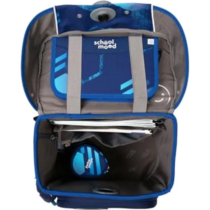SCHOOL-MOOD® Schulranzen Champion Maxx Pro, Farbe Jonas, ergonomisch, mit viel Stauraum – Bild 7