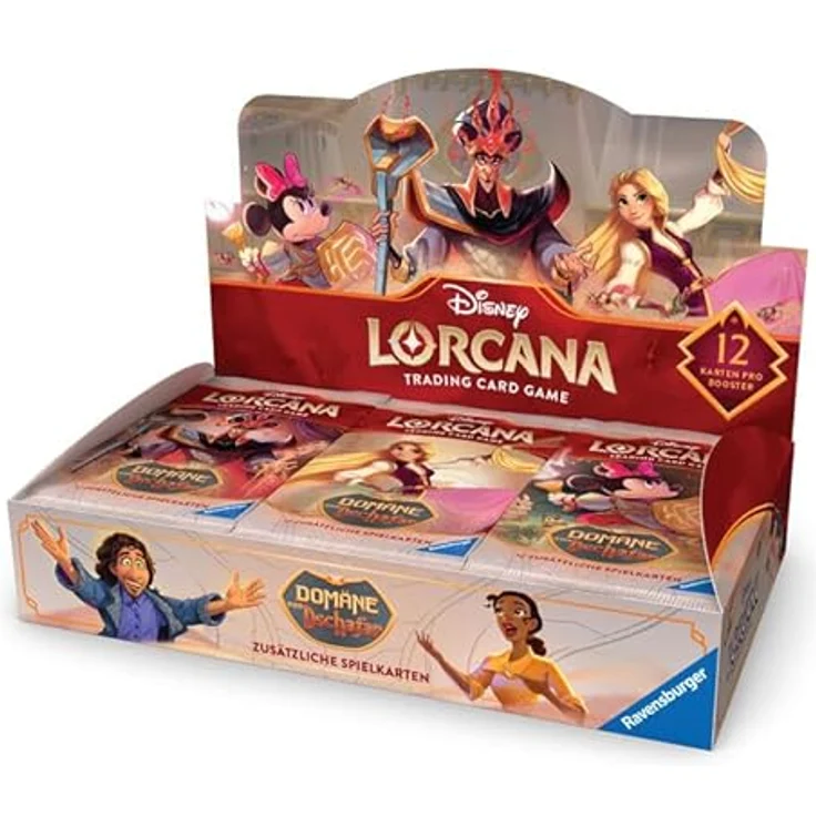 Ravensburger Spielverlag Disney Lorcana Domäne von Dschafar Booster, Sammelkarten, 12 zufällige Karten – Bild 2